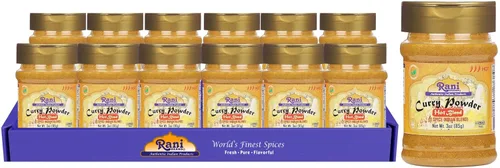Vista 21 de Rani Polvo de Curry Picante (Mezcla Auténtica India de 11 Especias) 80oz (5lbs) 2.27kg a Granel ~ Todo Natural Sin Sal Vegano Sin Colorantes