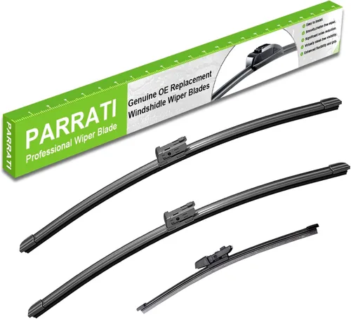 Vista 16 de PARRATI® - Limpiaparabrisas de repuesto de alto rendimiento con escobillas para parte trasera, para Jeep Wrangler 2007-2017 y Wrangler JK 2018