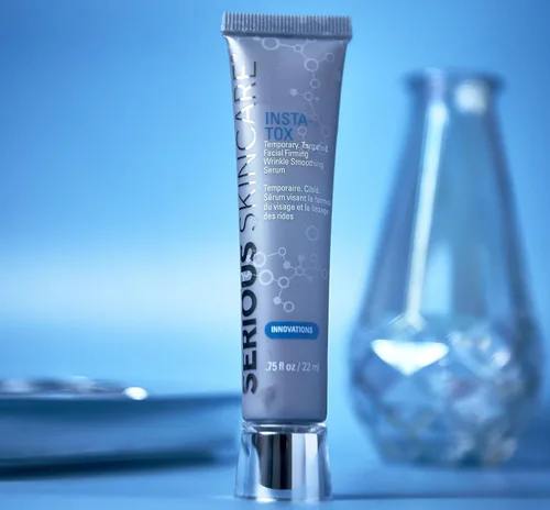 Vista 7 de Serious Skincare INSTA-TOX - Suero instantáneo para la piel, suavizante, aprieta temporalmente la cara, reduce instantáneamente la apariencia