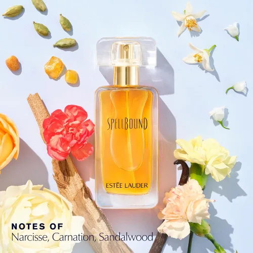 Vista 2 de Estée Lauder SpellBound Eau de Parfum Spray con notas de rosa, albaricoque y sándalo Perfumes para mujer, 1.7 onzas líquidas