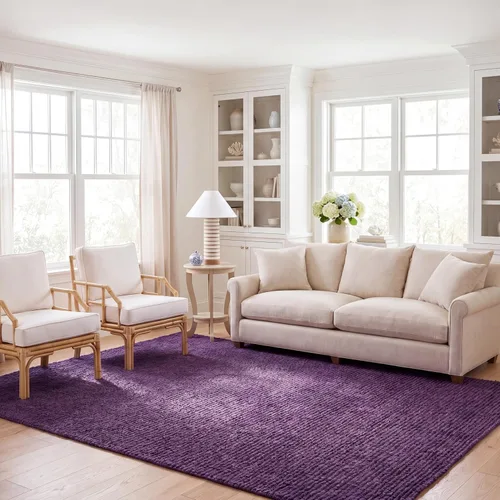 Vista 19 de SAFAVIEH Alfombra 2x3 - Colección de fibra natural - Marrón, yute hecho a mano, estilo granja, textura gruesa de pelo grueso (NF447D)