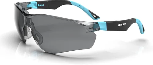 Vista 16 de DEX FIT Gafas de seguridad SG210N – Antivaho y resistentes a los arañazos Z87.1 protección ocular, patillas ajustables y agarre antideslizante
