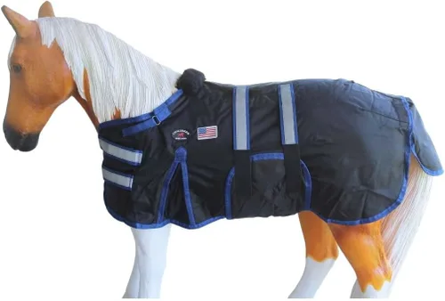 Vista 4 de CHALLENGER 1680D Miniature Weanling Donkey Pony Horse Foal Winter Blanket
