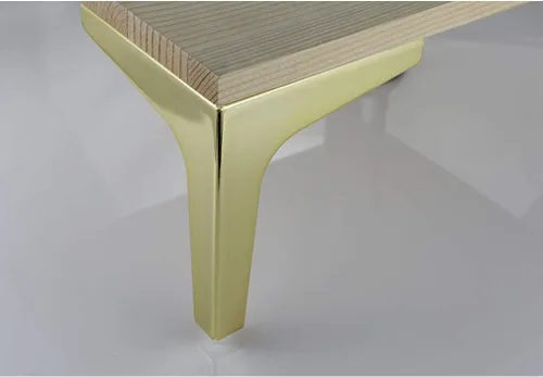 Vista 7 de Patas de metal para muebles, patas de sofá triangulares, patas de mesa de café, patas de repuesto, proyecto de muebles de bricolaje, para armarios