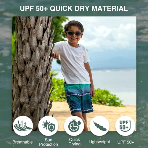 Vista 43 de Kanu Surf Traje de baño Yolo de secado rápido UPF 50+ para niños
