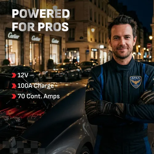 Vista 9 de Schumacher Electric DSR Pro, Cargador de Batería de Coche de 100A de Servicio Profesional y Fuente de Alimentación, Modo de Servicio, Reprogramación