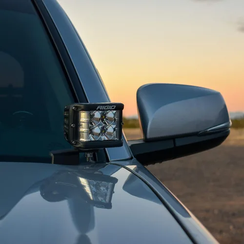 Vista 4 de RIGID INDUSTRIES D-SS PRO SPOT Montaje en superficie BLK Par
