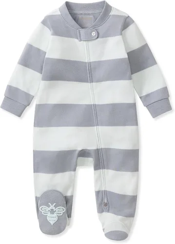 Vista 50 de Burt's Bees Baby Pijama con pies de algodón orgánico para niños Basketball Court
