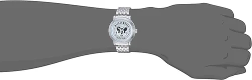 Vista 2 de Disney Mickey Mouse - Reloj analógico de cuarzo para adultos Plateado