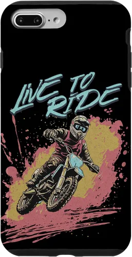 Vista 12 de Live to Ride Dirt Bike Motocross Racing Motorcycle Riding Case for iPhone 16