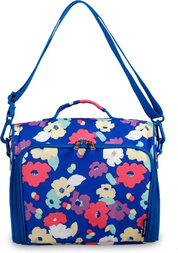 Vista 21 de J World New York Casey - Lonchera pequeña para adultos. Lonchera aislada de tamaño mediano para niños, color negro, 9.5 x 10 x 3.5 pulgadas