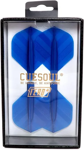 Vista 9 de CUESOUL TERO Plus New Double Direction Telescopic and Rotating Dart Flights System-AK4 Dart Flight