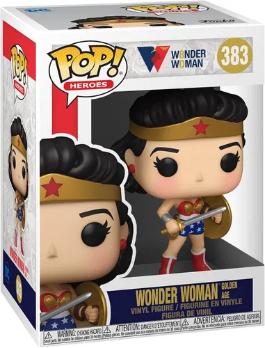 Vista 11 de Funko POP Heroes: DC Comics, Wonder Woman 80 aniversario - Red Son Wonder Woman, multicolor (54976)