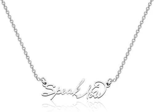 Vista 3 de PENQI Collar inspirado en cantantes, regalo para fanáticos de la música, regalo para cantantes, amantes de la música, regalo de canción, joyería