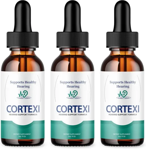 Vista 7 de Cortexi - Paquete de 2 gotas para los oídos Cortexi, fórmula oficial, tratamiento de tinnitus Cortexi, gotas de apoyo auditivo Cortexi, para zumbido