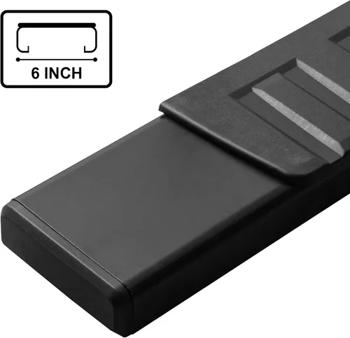 Vista 7 de Barras de paso laterales de 6 pulgadas, regulares, compatibles con Ford F250 F350 F450 F550 Superduty 2017-2026, cabina regular/estándar/simple