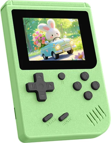 Vista 10 de Retro Gaming Console, Built-in 400 Classic Retro Game Console, 3.0 Inch IPS Screen Retro Handheld Game Console, 1020mAh Rechargeable Battery