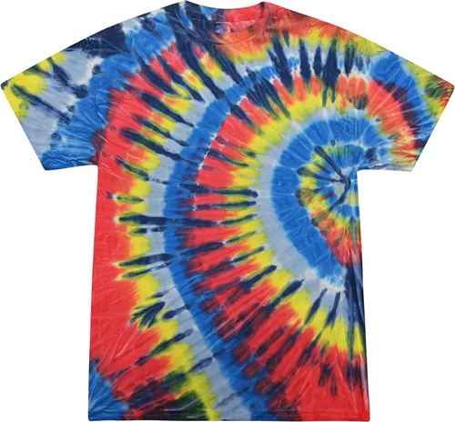 Vista 33 de Colortone Camisetas Tie Dye para Hombre y Mujer - Camisetas de manga corta unisex Tie-Dye para adultos Acadia