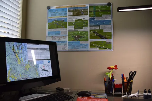 Vista 4 de Maniobras de entrenamiento de vuelo visualizadas de piloto privado (póster, tamaño 27 x 19 pulgadas)