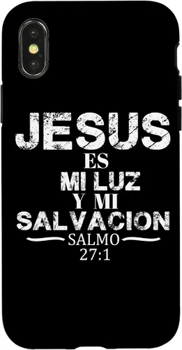 Vista 5 de Salmo Jesus ES Mi Luz Biblia Cristiana - Carcasa para iPhone 17