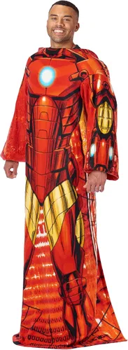 Vista 4 de Northwest Iron Man Manta Cómoda de Cuerpo Completo para Jugador con Mangas, 48" x 71", Being Iron Man