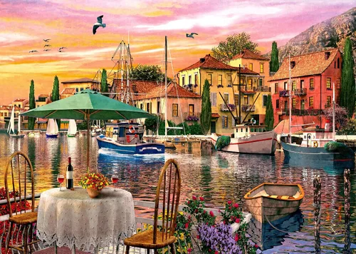 Vista 2 de Anatolian Sunset Harbor - Rompecabezas (3000 piezas), multicolor (4905)