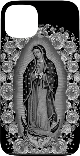 Vista 7 de Our Lady Virgen De Guadalupe - Carcasa floral para iPhone 17