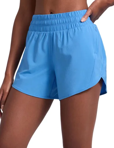 Vista 15 de CRZ YOGA Dolphin - Pantalones cortos deportivos para mujer de 5 pulgadas, cintura media, secado rápido, para correr, entrenamiento, gimnasio, pista