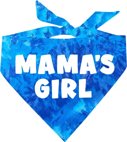 Vista 19 de Mama's Girl - Bandana para perro 100% algodón para mamá Día de San Valentín Sesión de fotos Negro, XS (949)