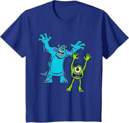 Vista 54 de Camiseta de la Universidad Sulley y Mike de los Monsters de Disney Pixar
