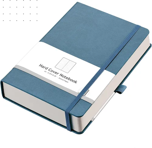 Vista 13 de AHGXG Cuaderno de papel cuadriculado - Cuaderno de papel de cuadrícula tamaño A4 grande 8.5''×11'', 320 páginas de diario grueso, papel cuadriculado
