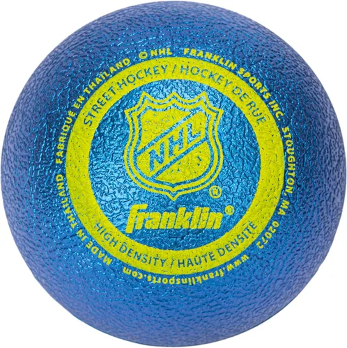 Vista 21 de Franklin Sports - Pelotas de hockey callejero NHL - Sin rebote para uso en exteriores y en patines - Tamaño oficial para hockey callejero juvenil