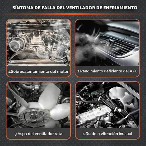 Vista 5 de labwork Kit de relé con cableado y termostato para ventilador eléctrico de radiador de 16" de alto caudal, más de 3000 CFM, interruptor negro