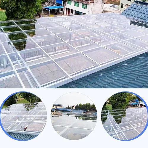 Vista 6 de Hoja de policarbonato para techos, láminas de policarbonato transparente, hoja de plástico acrílico transparente, láminas para techos, paneles