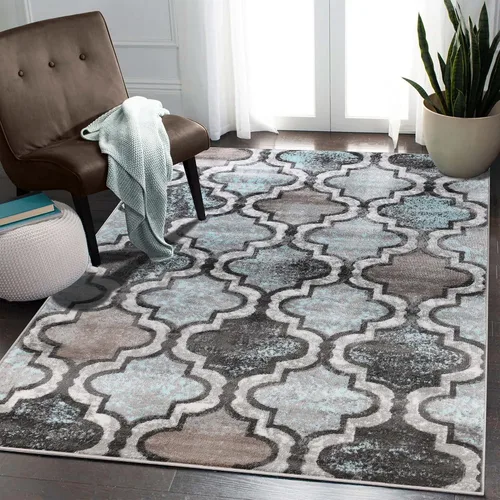 Vista 16 de BLUENILEMILLS BNM - Alfombra de pasillo para interiores con respaldo de yute, perfecta para cocina, dormitorio, madera dura, sala de estar Beige