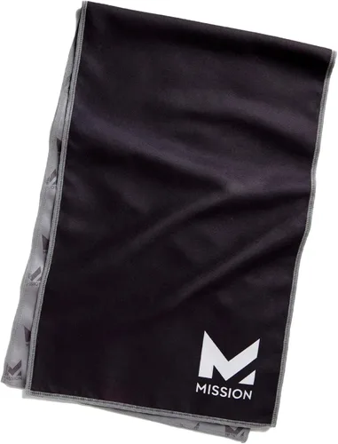 Vista 12 de MISSION Toalla refrescante original, microfibra suave y duradera, enfría hasta 2 horas, protección solar UPF 50, lavable a máquina Jaspe