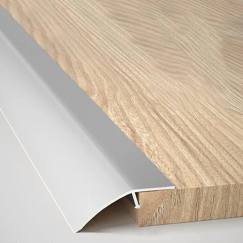 Vista 9 de Tophacker Tiras de transición para madera/laminado/azulejo, tira de transición de umbral de 2 pulgadas de ancho, tira de ribete de bordes