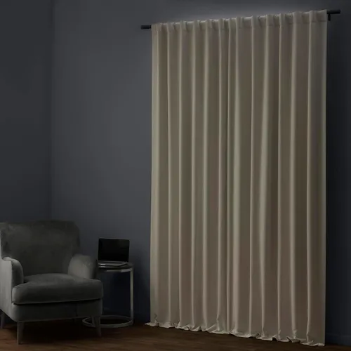 Vista 5 de HPD HALF PRICE DRAPES Cortinas opacas sólidas con aislamiento térmico para dormitorio, cortina de 84 pulgadas de largo (1 panel), cortinas opacas