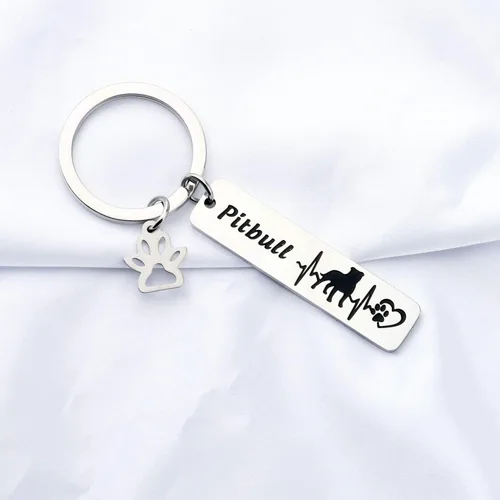 Vista 3 de BNQL Llavero para amantes de los perros, regalo para perro salchicha, boxeador, Boston Terrier, Golden Retriever, Pitbull Dog Owner Gifts Dog Rescue