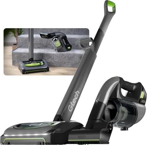 Vista 10 de Gtech Paquete de Aspiradora System Platinum - Incluye la Aspiradora Vertical AirRam Platinum y la Aspiradora de Mano Multi Platinum - Batería
