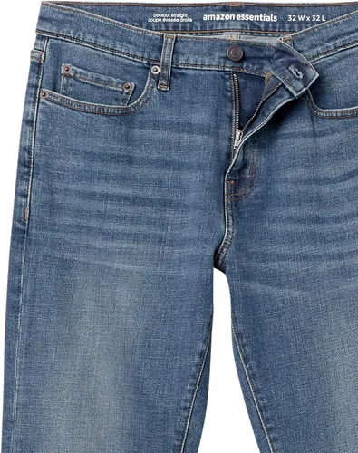Vista 4 de Tienda Essentials Jeans de corte recto para hombre
