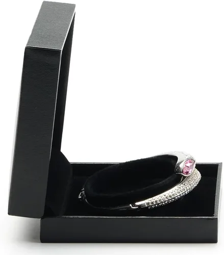 Vista 6 de Oirlv - Caja de pulsera/brazalete negro, vitrina de joyería para aniversario