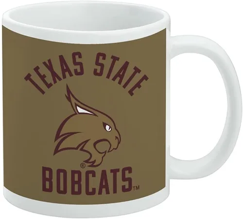 Vista 242 de Abilene Christian Wildcat Taza de café de cerámica, tazas de regalo novedosas para café, té y bebidas calientes, 11 onzas, color blanco