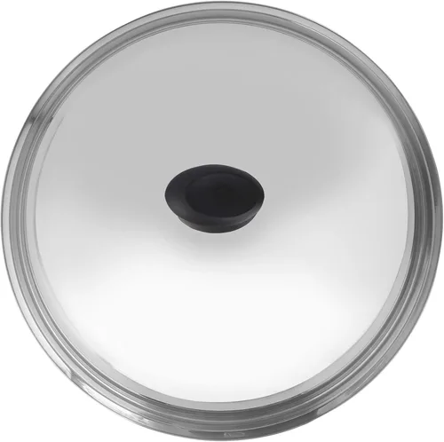 Vista 9 de Luxshiny Tapa de olla de acero inoxidable multifuncional, cubierta escaldada para cocinar, herramienta de cocina para retención de vapor, diseño
