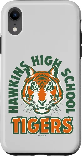 Vista 24 de Funda con logotipo de Stranger Things Hawkins High School Tigers para iPhone 16