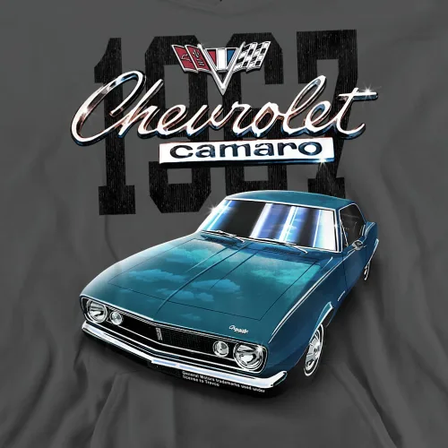 Vista 2 de Chevrolet Classic Camaro Unisex Juventud Pull-Over Sudadera para niños y niñas