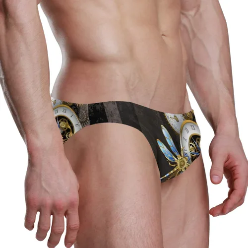 Vista 5 de CHINEIN Calzoncillos de natación de cintura baja para hombre