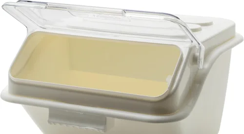 Vista 3 de Winco IB-2S - Contenedores de ingredientes para estantes, 2 galones (capacidad de 40 tazas), color blanco