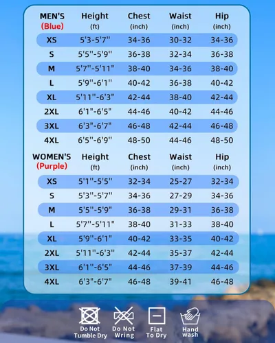 Vista 2 de Seaskin - Trajes de neopreno completos para hombres y mujeres, 3 mm, con cremallera trasera