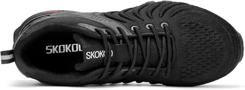 Vista 7 de Zapatos de punta de acero para hombre, zapatillas de seguridad compuestas, zapatos casuales de trabajo, cómodos, a prueba de pinchazos